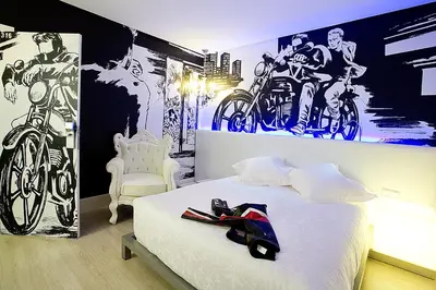 Cama o camas de una habitación en Dormirdcine