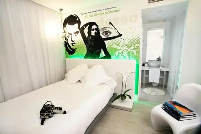 Cama o camas de una habitación en Dormirdcine