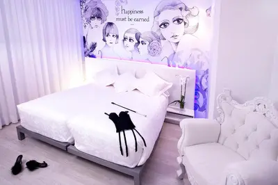 Cama o camas de una habitación en Dormirdcine