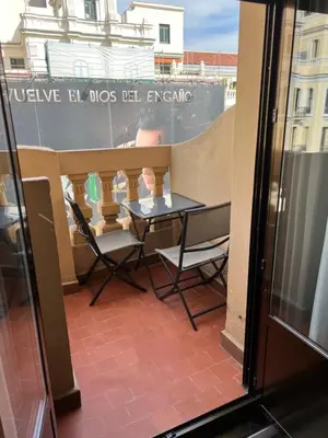 Un balcón o terraza de Hostal Galaico