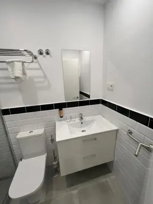 Un baño de Hostal Galaico