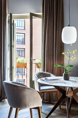 Zona de estar de Radisson Blu Hotel, Madrid Prado