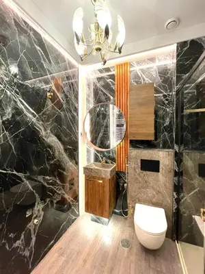 Un baño de Abalú Collection Suites Gran Via