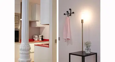 Una cocina o zona de cocina en 60 Balconies Design