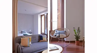 Zona de estar de 60 Balconies Design