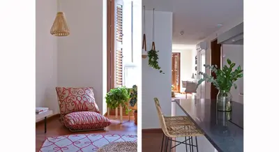 Zona de estar de 60 Balconies Design