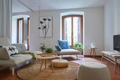 Zona de estar de 60 Balconies Design
