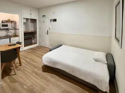 Una cocina o zona de cocina en Apartamentos Mayor Centro