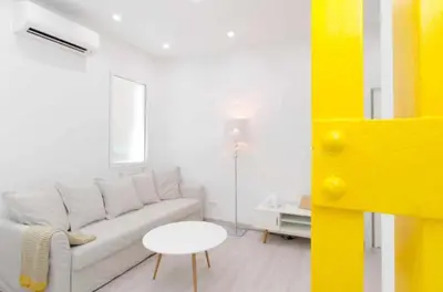 Zona de estar de We Madrid Casa Arriaza