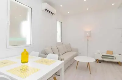 Zona de estar de We Madrid Casa Arriaza