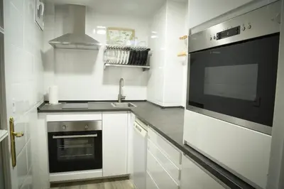 Una cocina o zona de cocina en W3Inn LA LATINA (Cava Baja 30)