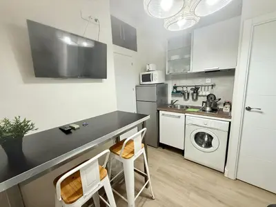 Una cocina o zona de cocina en Piramides 2 Apartment