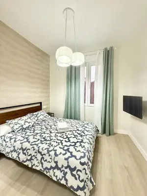 Cama o camas de una habitación en Piramides 1 Apartment