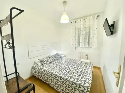 Cama o camas de una habitación en Jaime el Conquistador Apartment