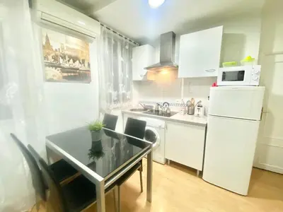 Una cocina o zona de cocina en Jaime el Conquistador Apartment