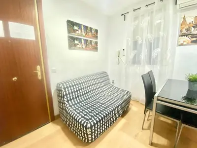 Zona de estar de Jaime el Conquistador Apartment