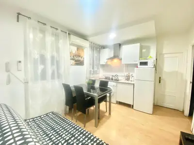 Una cocina o zona de cocina en Jaime el Conquistador Apartment