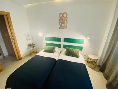 Cama o camas de una habitación en Manuel Becerra - Plaza de toros Ventas - ALQUILER TEMPORAL - HOSPITALES