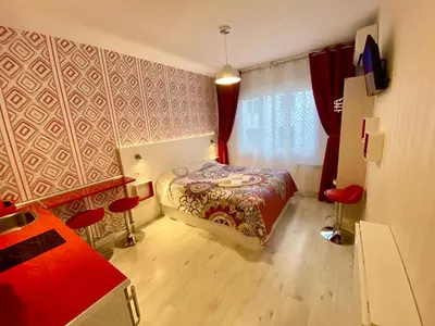 Cama o camas de una habitación en Malasaña Apartments