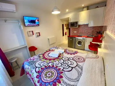 Una cocina o zona de cocina en Malasaña Apartments