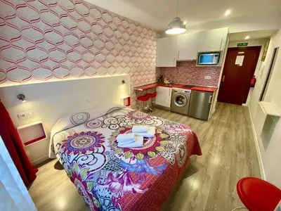 Una cocina o zona de cocina en Malasaña Apartments