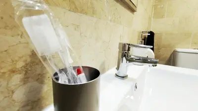 Un baño de Hola Madrid Alojamiento Temporal