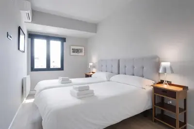 Cama o camas de una habitación en Salamanca II