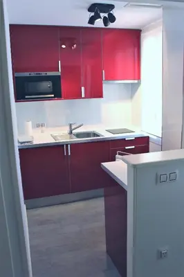 Una cocina o zona de cocina en Loft las letras