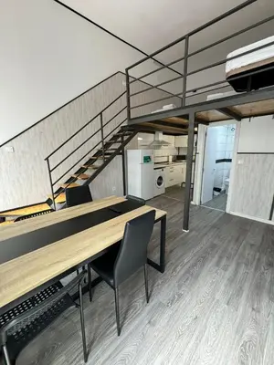 Una cocina o zona de cocina en Studios Solmayor