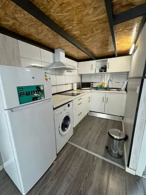 Una cocina o zona de cocina en Studios Solmayor