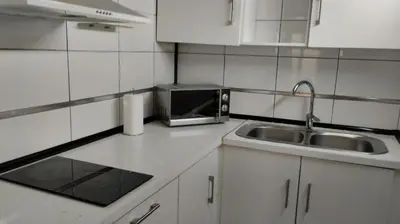 Una cocina o zona de cocina en Studios Solmayor