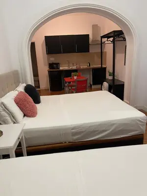 Cama o camas de una habitación en Grand Via House