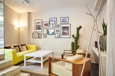 Zona de estar de Apartamento Principe Pio