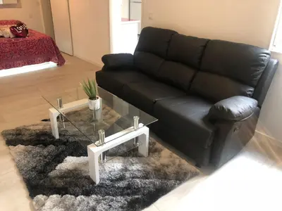 Zona de estar de Apartment in Sol