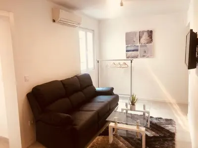 Zona de estar de Apartment in Sol