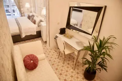 Cama o camas de una habitación en Hostal Casa Boutique