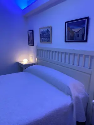 Cama o camas de una habitación en Malasaña Palma Studios