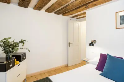 Cama o camas de una habitación en Waou Puerta del Sol I - Alquiler Corta Duración