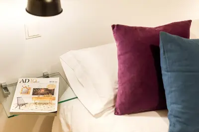 Cama o camas de una habitación en Waou Puerta del Sol I - Alquiler Corta Duración