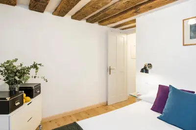 Cama o camas de una habitación en Waou Puerta del Sol I - Alquiler Corta Duración