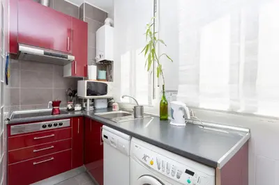 Una cocina o zona de cocina en Amparo