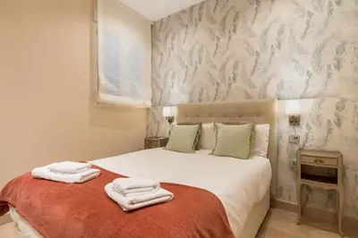 Cama o camas de una habitación en Cozy Modern - 1Bedroom 1Bathroom - Imperial
