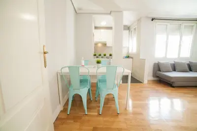 Zona de estar de Apartments Madrid Principe