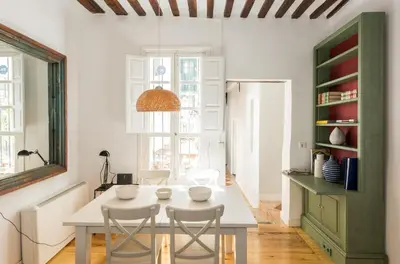 Zona de estar de Apartamento La Buena Guarda