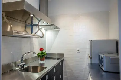 Una cocina o zona de cocina en Apartamento La Buena Guarda