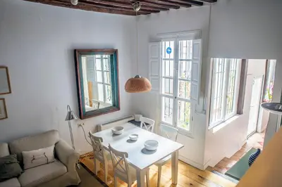 Zona de estar de Apartamento La Buena Guarda