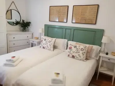 Cama o camas de una habitación en Apartamento Vive en Maravillas