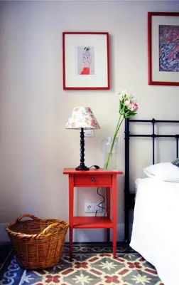 Cama o camas de una habitación en La Casita Vintage