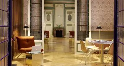 Zona de estar de Axel Hotel Madrid - Adults Only