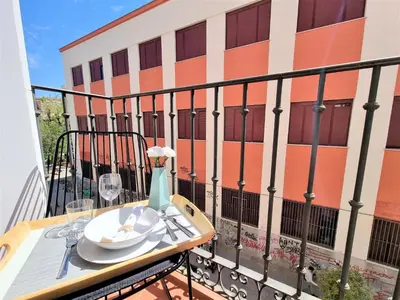 Un balcón o terraza de Plaza Ii De Mayo